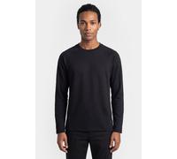 Jack Wolfskin Daily Ease Long Sleeve Black Größe: L | Longsleeves Outlet | Herren | Schwarz