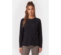 Jack Wolfskin Daily Ease Long Sleeve Black Größe: XL | Hemden Outlet | Damen | Schwarz