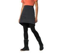 Jack Wolfskin Damen Rock Alpengluehen Skirt W A-Linien Winterrock Phantom Grau/Schwarz S