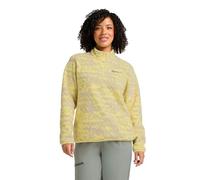 Strickfleece-Pullover JACK WOLFSKIN, Damen, Gr. M, gelb (lemon ice), Obermaterial: 100% Polyester, sportlich, Pullover (16672816-M) lemon ice