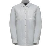 JACK WOLFSKIN Damen Bluse BARRIER L/S SHIRT W (1404091) L cool grey