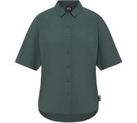 JACK WOLFSKIN Damen Bluse SIERRA QUEST SS SHIRT W (A63878) L sago palm