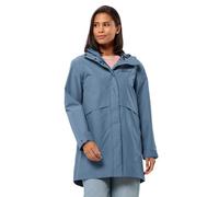 Jack Wolfskin Damen Cape West Coat W Mantel, Elemental Blue, 32