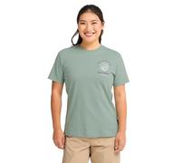 Jack Wolfskin T-Shirt Carefree T W Damen Gr. L (42/44) Grün, 100% Baumwolle, Kurzarm