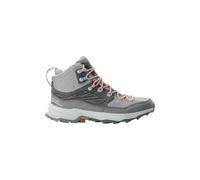 Wanderschuh JACK WOLFSKIN "CYROX TEXAPORE MID W" Gr. 43, grau Schuhe Damen wasserdicht (26684163-43) grau