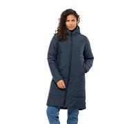 Funktionsmantel JACK WOLFSKIN "DEUTZER COAT W" Gr. S (36), blau (night, blue) Damen Mäntel Funktionsmäntel (30248003-S)