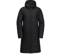 Jack Wolfskin Damenmantel Deutzer Coat winddicht sehr wasserabweisend Schwarz M