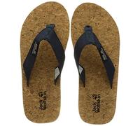 Jack Wolfskin Damen Ecostride 2 Slipper W Sandale, Blue/Cork, 37 EU