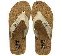 Jack Wolfskin Damen Ecostride 2 Slipper W Sandale, Natural/Cork, 43 EU
