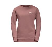 Jack Wolfskin Damen Essential Crew Neck Sweatshirt, Afterglow, L EU