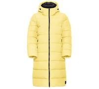 Daunenmantel JACK WOLFSKIN "FROZEN PALACE COAT W RDS", Damen, Gr. XL (46), lemonice, Oberstoff: 100% POLYESTER; Füllung 1: 90% ENTENDAUNEN, 10% FEDER; Futter 1: 100% POLYESTER, Mäntel (69194610-XL) le