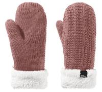 Jack Wolfskin Women's Highloft Knit Mitten Afterglow M