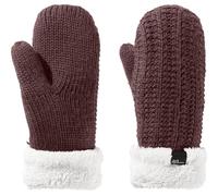 JACK WOLFSKIN Damen Handschuhe HIGHLOFT KNIT MITTEN W (1908002) M boysenberry
