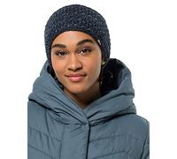 Jack Wolfskin Damen Highloft Knit Headband Women Winter Stirnband, Night Blue, S EU