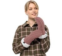 Jack Wolfskin Damen Handschuhe Highloft Knit Mitten Afterglow Größe M