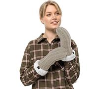 Jack Wolfskin Damen HIGHLOFT Knit Mitten W Handschuh, Dusty Grey, S