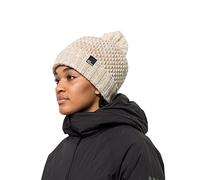 Jack Wolfskin Damen Highloft Women's Knit Cap Beanie Mütze, winter pearl, S EU