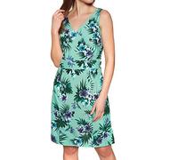 Jack Wolfskin Damen Wahia Tropical Kleid, Aqua All Over, S