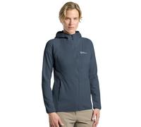Jack Wolfskin Damen Kolbenberg Hooded Fz W, Midnight Sky, L EU