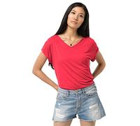 Jack Wolfskin Damen Koraal Coast W T Shirt, Tulip Red, S UK