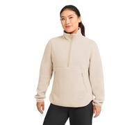 Jack Wolfskin Pullover Lite Curl Half-Zip Damen Beige Größe M