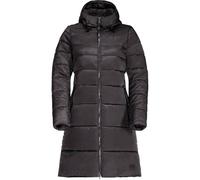 Funktionsmantel JACK WOLFSKIN "EISBACH COAT W", Damen, Gr. S (36), grau (phantom), Obermaterial: 100% Polyamid. Futter: 100% Polyester. Füllung: 100% Polyester, Mäntel (64144020-S) phantom