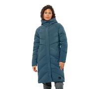 Jack Wolfskin Marienplatz Coat Women Daunenmantel Damen XL blue aluminium blue