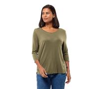 Jack Wolfskin Damen Mola 3/4 T W T-Shirt, Bay Leaf, Small