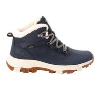 Jack Wolfskin Sneaker Everquest Texapore Mid W – wasserdicht, PFC-frei – Dunkelblau/Off-White 39,5