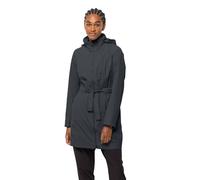 Jack Wolfskin Damen Norden Port Coat W Mantel, Phantom, 38