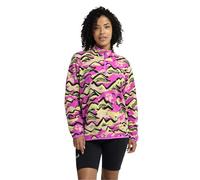 Jack Wolfskin - Women's Paw Era 100 Print Halfzip - Fleecepullover, Gr. L, bunt (MountainPawFoxglove)