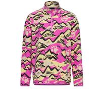 Jack Wolfskin PAW ERA 100 Print Half Zip W mountain paw foxglove (T0430) M