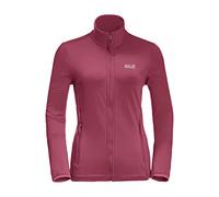 Jack Wolfskin Damen Peak Grid High Collar Sweater Stretch Fleece Midlayer