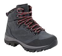 Trekkingschuh JACK WOLFSKIN "REBELLION TEXAPORE MID W" Gr. UK 4 - EU 37, Normalschaft, grau (mittelgrau) Schuhe Damen (33713054-4)