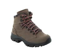 Trekkingschuh JACK WOLFSKIN "REBELLION TEXAPORE MID W" Gr. UK 6 - EU 39,5, Normalschaft, braun (brown, phantom) Schuhe Damen (41288447-6)