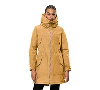 Jack Wolfskin Damen Rocky Point Parka, amber gold, XS EU