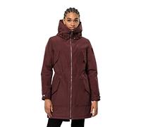 Jack Wolfskin Damen Rocky Point Parka, cordovan red, L EU