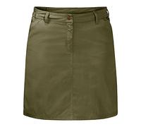 Jack Wolfskin Damen Schnelltrocknender Skort Kalahari Skort, Delta Green, 36, 1502914-4092036
