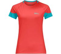 JACK WOLFSKIN Damen Shirt NARROWS T W (1807363) XL tango orange