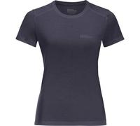 JACK WOLFSKIN Damen Shirt VONNAN S/S T W (1810061) S graphite