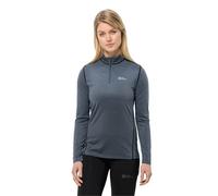 Jack Wolfskin Damen Sky Thermal Hz Wander-Shirt, Graphite/Cool Grey, L EU