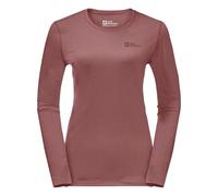 Jack Wolfskin Damen Sky Thermal L/S Wander-Shirt, Mineral Red, M EU