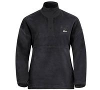 Jack Wolfskin Damen Sumetro Half Zip Pullover (Größe XL, schwarz)