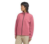 Jack Wolfskin Damen Sweatjacke mit Reißverschluss Mogari Full Zip atmungsaktiv leicht warm elastisch für Frauen Outdoor und Alltag