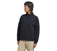 Jack Wolfskin Damen Sweatjacke mit Reißverschluss Mogari Full Zip atmungsaktiv leicht warm elastisch für Frauen Outdoor und Alltag