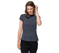 Jack Wolfskin Damen Tasman S/S W T-Shirt Shortsleeve, Ombre Blue, L EU