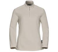 Jack Wolfskin Damen Taunus Half Zip Pullover (Größe S, beige)