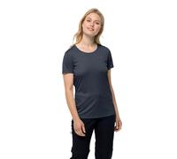Jack Wolfskin - Women's Tech Tee - Funktionsshirt, Gr. L, blau (NightBlue)