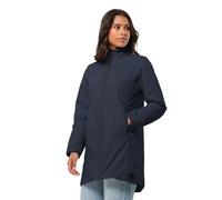 Funktionsmantel JACK WOLFSKIN "TEXTOR COAT W" Gr. XS, blau (night, blue) Damen Mäntel (74393138-XS) night, blue
