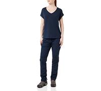 Jack Wolfskin Damen Travel W T Shirt, Midnight Blue, Xl UK